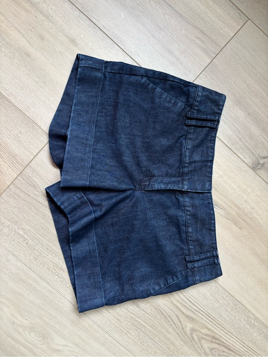 Express Pants - Express Women's Dark Blue Denim Shorts